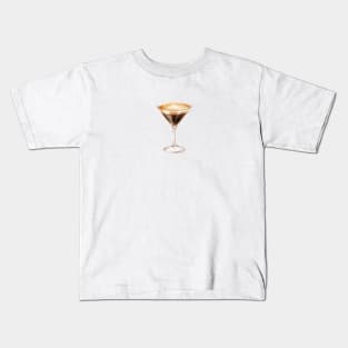 Espresso Martini Illustration Kids T-Shirt